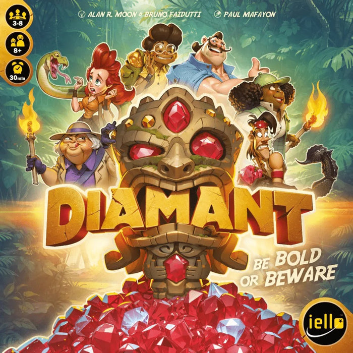 The hottest recent games! Diamant, Harmonies, The Mind Soulmates, Dorfromantik Duel, The Games Club: Classic Game Collection