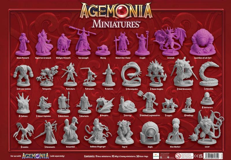 Agemonia Miniatures Pack [ 10% Pre-order discount ]