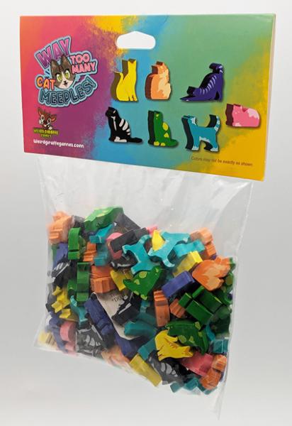 Way Too Many Cat Meeples [ 10% Pre-order discount ]