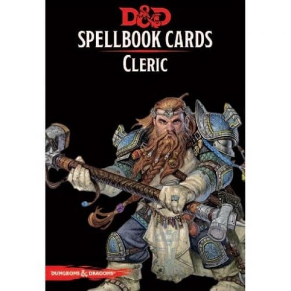 D&D Cleric Spellbook Cards (Revised)