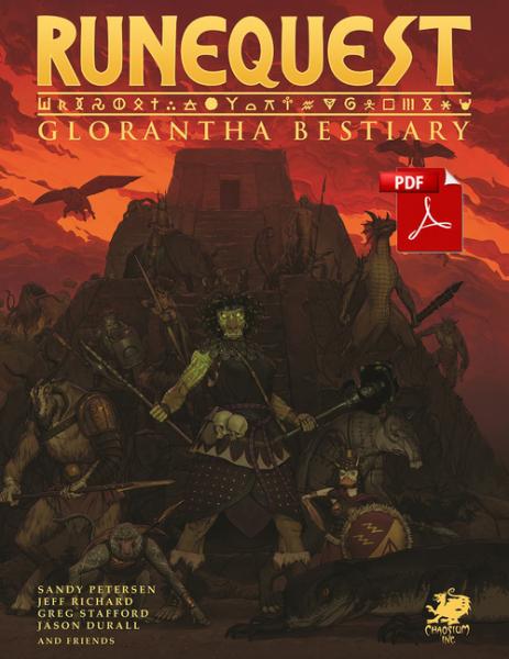 RuneQuest RPG - Roleplaying in Glorantha: Bestiary