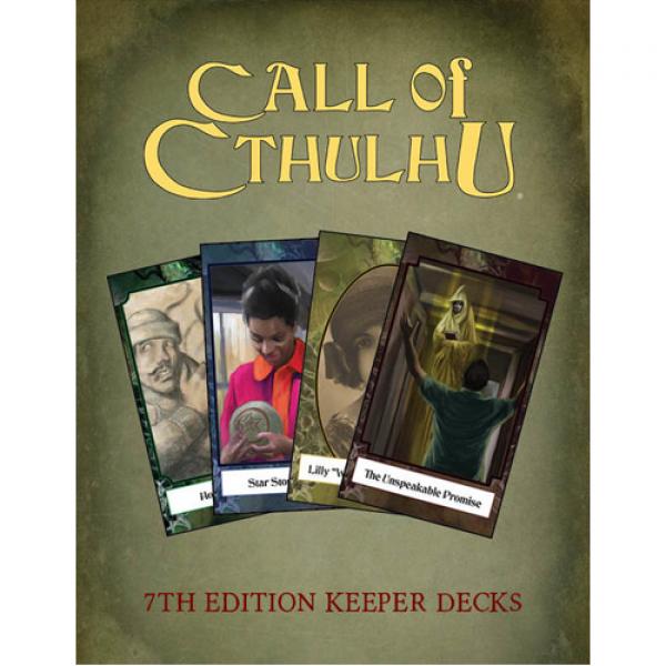 Call of Cthulhu RPG: 4 Keeper Decks