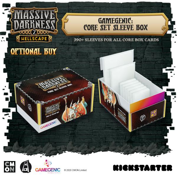 Gamegenic Massive Darkness 2: Core Set Sleeve Pack