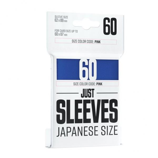 Gamegenic Just Sleeves: Japanese Size Blue (60 ct.)