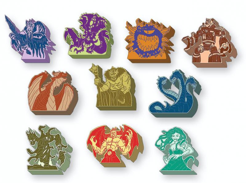 Tiny Epic Dungeons Boss Meeple Upgrade Pack [ 10% Pre-order discount ]