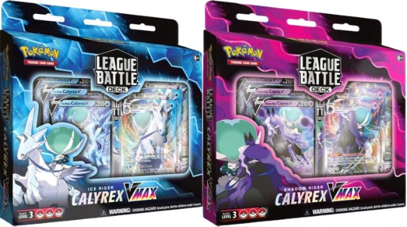 Pokemon TCG: League Battle Deck - Shadow Rider Calyrex VMAX and Ice Rider Calyrex VMAX
