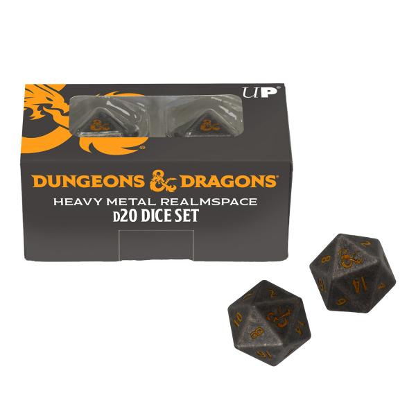 Heavy Metal Realmspace D20 Dice Set: Dungeons & Dragons DDN