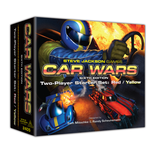 Car Wars Sixth Edition: Two-Player Starter Set: Red / Yellow