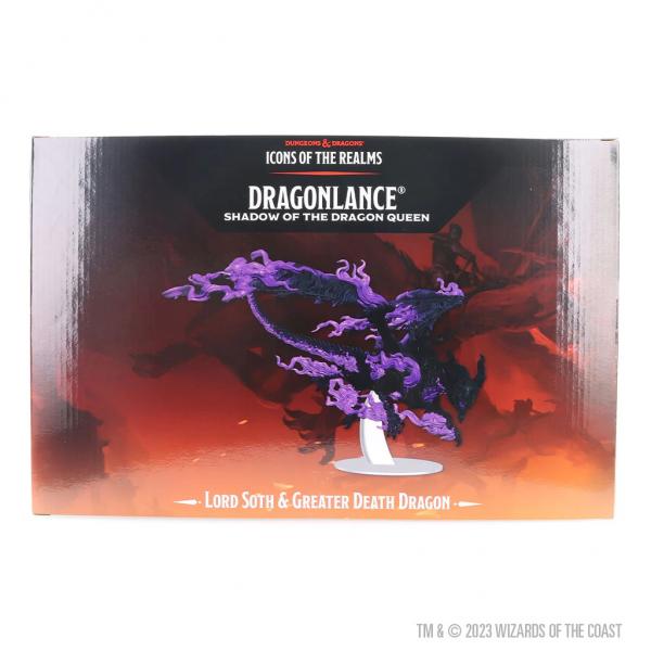 Dragonlance - Lord Soth on Greater Death Dragon (Set 25): Dungeons & Dragons Icons of the Realms