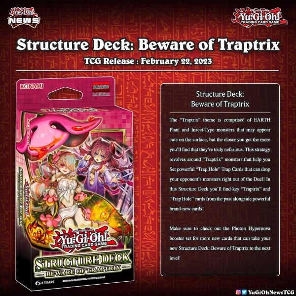 YGO TCG: Structure Deck: Beware Of Traptrix