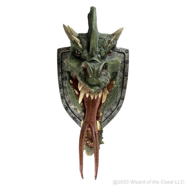 Green Dragon Trophy Plaque: D&D Replicas of the Realms [ Pre-order ]