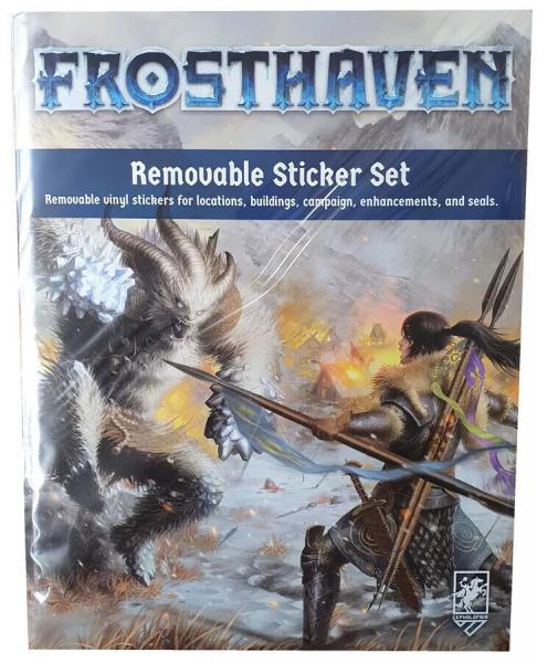 Frosthaven - Removable Sticker Set & Map