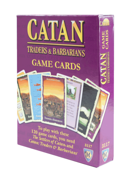 Catan Barbarians and Traders Replacement Game Cards (2015 Refresh)