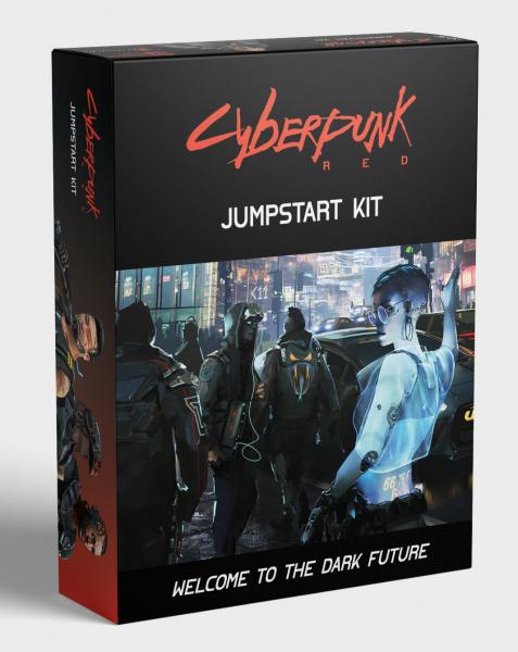 Cyberpunk Red RPG Jumpstart Kit: Boxed Set
