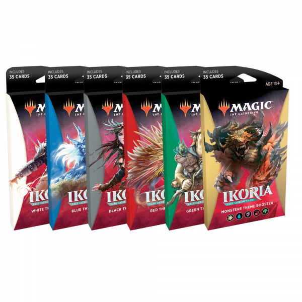 MTG: Ikoria- Lair of Behemoths Theme Booster Display - Set of 6