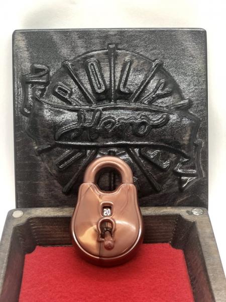 PolyHero Rogue: 1d20 Lock & Pick - Stout Bronze