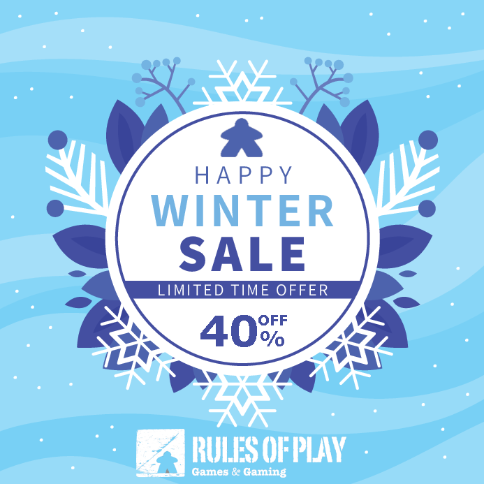 Happy New Year Gamers! The Rules Winter Sale is here!