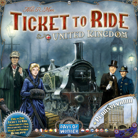 All Aboard! The Ticket to Ride UK Map Has Arrived!