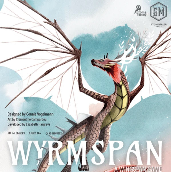 Next Week's New Releases! Wyrmspan, Art Society, Ticket to Ride Paris, and more!