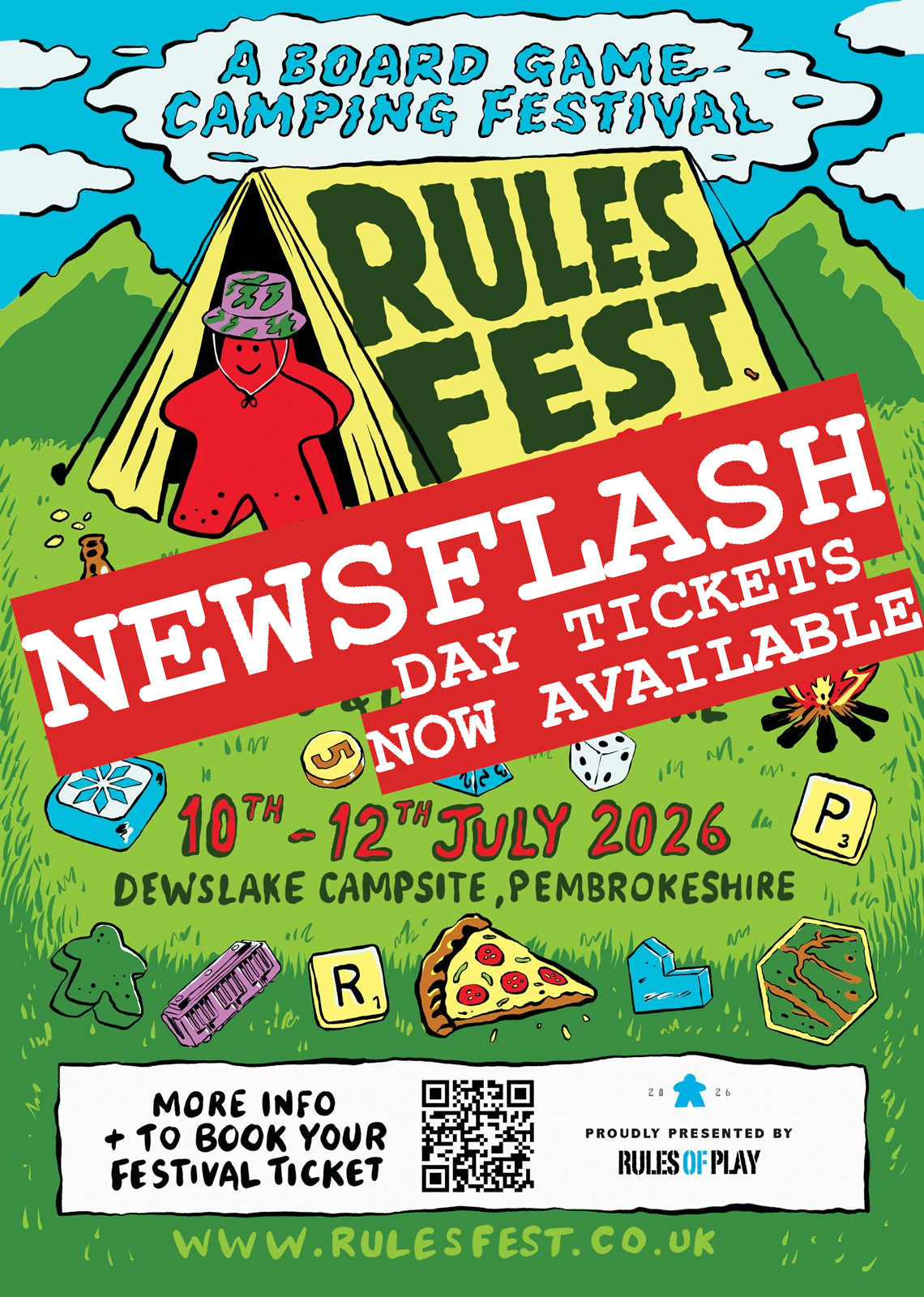 RULESFEST DAY TICKETS ARE LIVE NOW!!