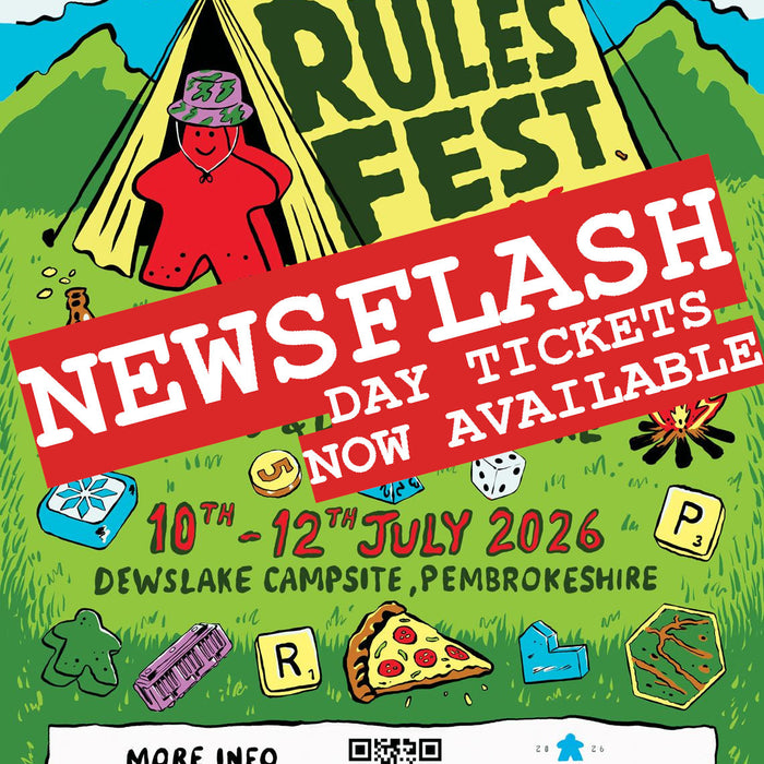 RULESFEST DAY TICKETS ARE LIVE NOW!!