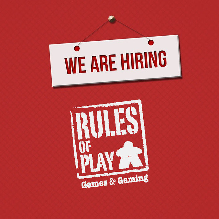 We're Hiring! Retail / Event Assistant @ Rules of Play Bristol