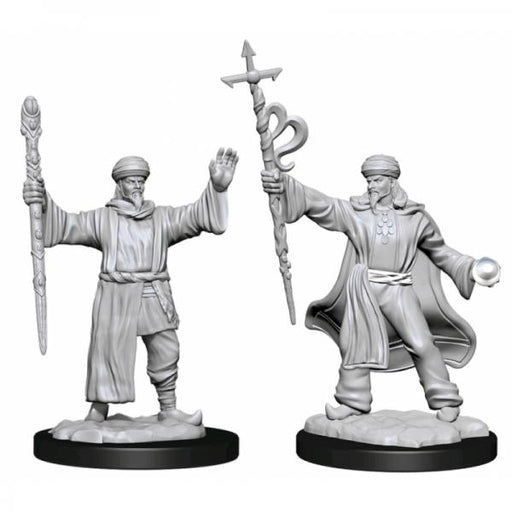 Human Wizard Male: D&D Nolzur's Marvelous Unpainted Miniatures (W13)