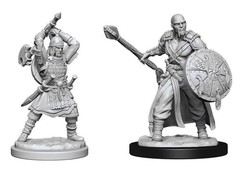 Human Barbarian Male: D&D Nolzur's Marvelous Unpainted Miniatures (W13)