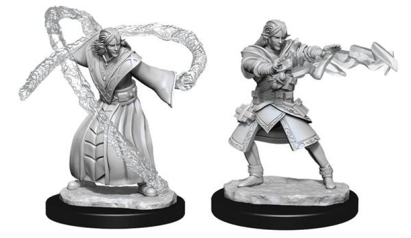 Elf Wizard Male: D&D Nolzur's Marvelous Unpainted Miniatures (W13)