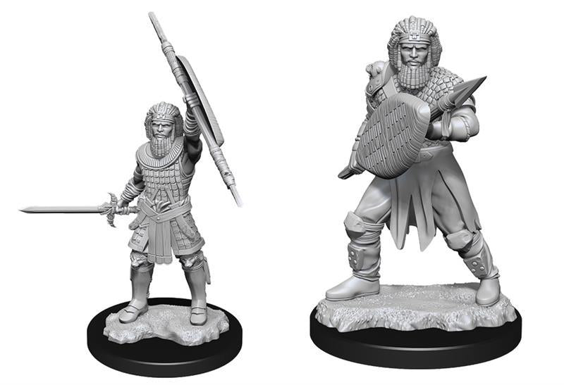 Human Fighter Male: D&D Nolzur's Marvelous Unpainted Miniatures (W13)