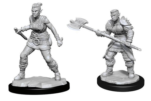 Orc Barbarian Female: D&D Nolzur's Marvelous Unpainted Miniatures (W13)