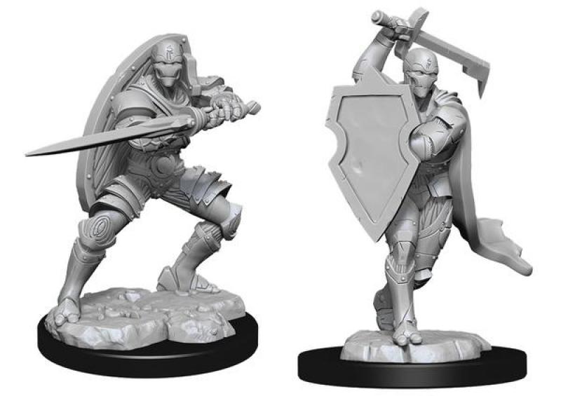Warforged Fighter Male: D&D Nolzur's Marvelous Unpainted Miniatures (W13)