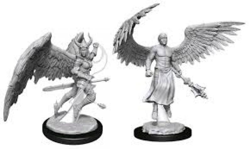 Deva & Erinyes: D&D Nolzur's Marvelous Unpainted Miniatures (W13)