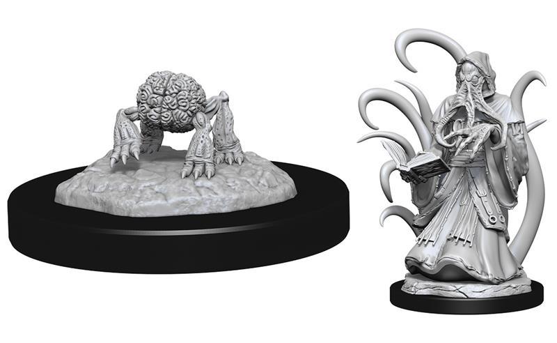 Alhoon & Intellect Devourers: D&D Nolzur's Marvelous Unpainted Miniatures (W13)