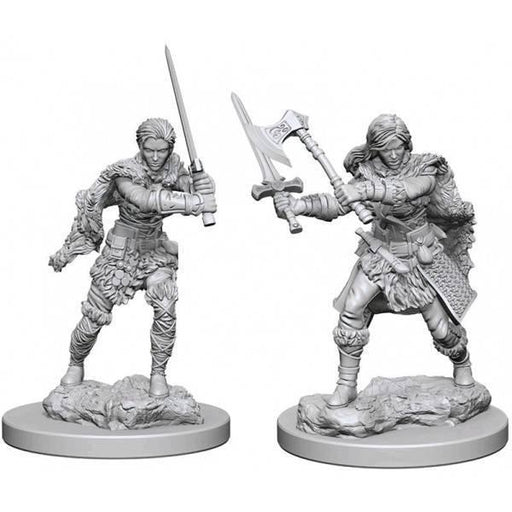 D&D Nolzur's Marvelous Unpainted Miniatures (W1): Human Female Barbarian