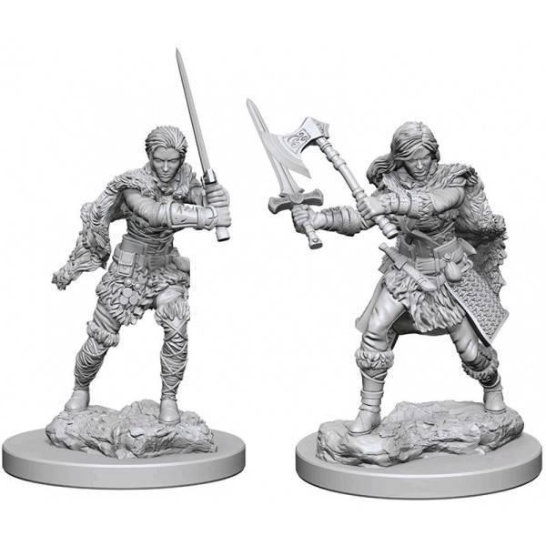 D&D Nolzur's Marvelous Unpainted Miniatures (W1): Human Female Barbarian
