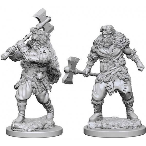 D&D Nolzur's Marvelous Unpainted Miniatures (W1): Human Male Barbarian