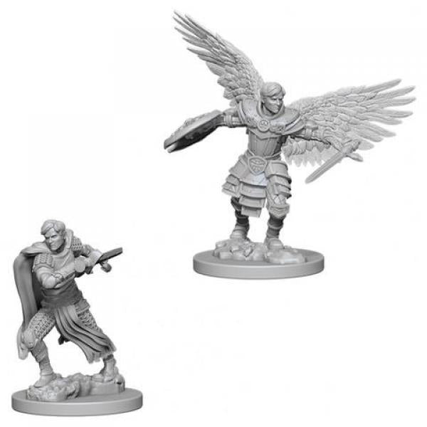 D&D Nolzur's Marvelous Unpainted Miniatures (W1): Male Aasimar Fighter