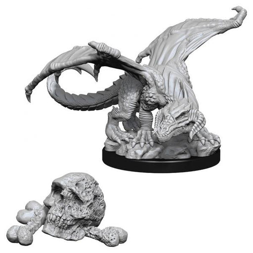 D&D Nolzur's Marvelous Unpainted Miniatures (W10): Black Dragon Wyrmling