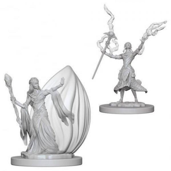 D&D Nolzur's Marvelous Unpainted Miniatures (W3): Elf Female Wizard