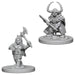 D&D Nolzur's Marvelous Unpainted Miniatures (W4): Dwarf Female Barbarian