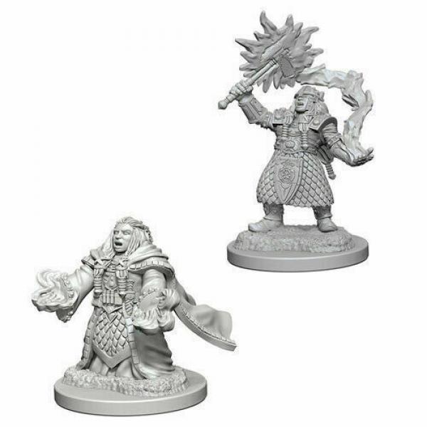 D&D Nolzur's Marvelous Unpainted Miniatures (W4): Dwarf Female Cleric