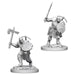 D&D Nolzur's Marvelous Unpainted Miniatures (W4): Earth Genasi Male Fighter