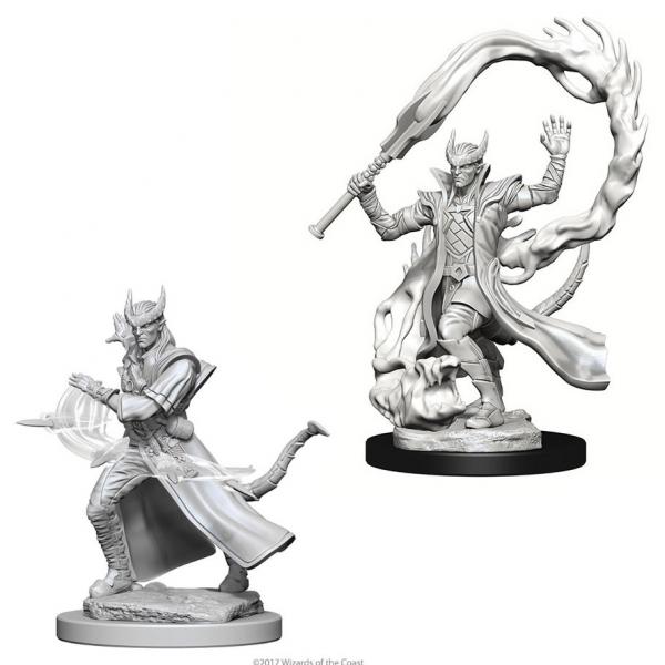 D&D Nolzur's Marvelous Unpainted Miniatures (W4): Tiefling Male Sorcerer