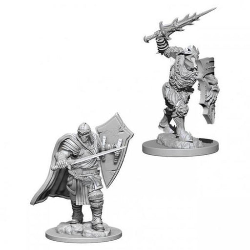D&D Nolzur's Marvelous Unpainted Miniatures (W6): Death Knight & Helmed Horror
