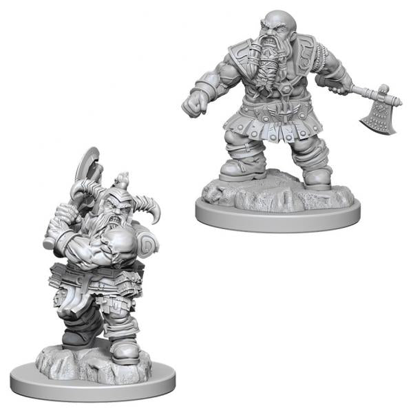 D&D Nolzur's Marvelous Unpainted Miniatures (W6): Dwarf Male Barbarian