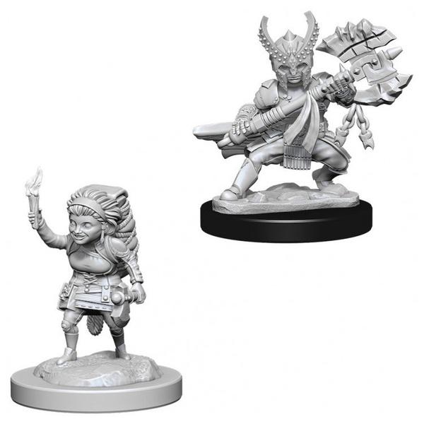 D&D Nolzur's Marvelous Unpainted Miniatures (W6): Halfling Female Fighter