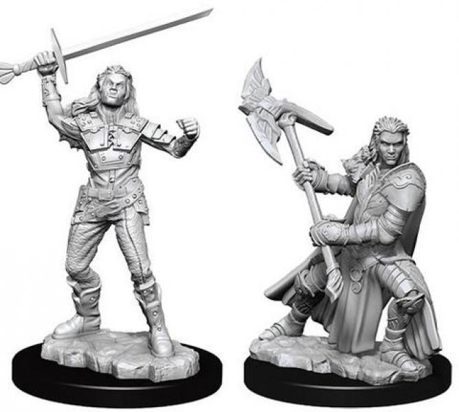 D&D Nolzur's Marvelous Unpainted Miniatures (W7): Half-Orc Female Fighter
