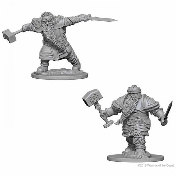 D&D Nolzur's Marvelous Unpainted Miniatures (W1): Dwarf Male Fighter