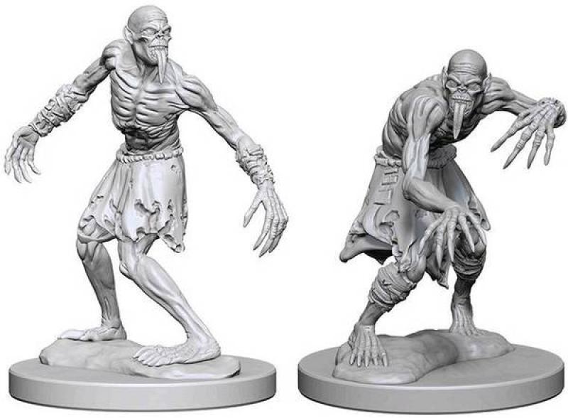 D&D Nolzur's Marvelous Unpainted Miniatures (W1): Ghouls